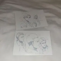 進撃の巨人 ポストカード 2枚セット 映画入場者特典5