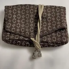 CELINE マカダム柄 ポーチ⭐️おまけ(リング用保存袋)のサムネイル