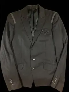 buffalo bobs テーラードジャケット　ジップ　y2k