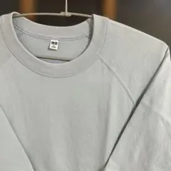 UNIQLO ライトブルー 半袖 Tシャツ 厚手XL ゆったりシルエット