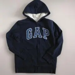 【y2k 00s】gapギャップ パーカー平成ギャル　ネイビー　キッズXL