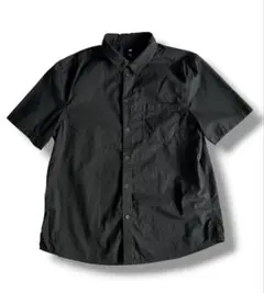H&M エイチアンドエム　半袖シャツ　ブラック　メンズL