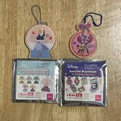 ディズニー アクリルキーホルダー 2種セット