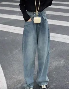 ワイド パンツ デニム