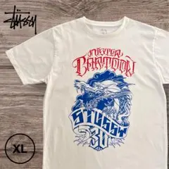 STUSSY ステューシー 30周年 XXX ドラゴン Tシャツ XL 2010