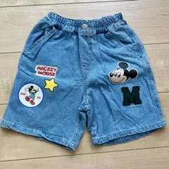 ハーフパンツ　120 ミッキー