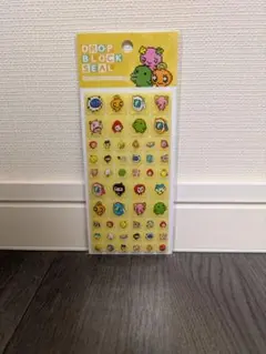 【正規品】たまごっち ドロップブロックシール タイルシール イエロー②