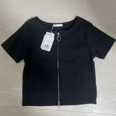 FUN フロントジップ 半袖Tシャツのサムネイル