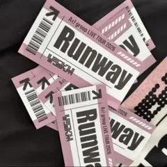 Aぇ!group runway 落下物