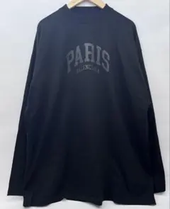 美品 バレンシアガ モックネック 長袖Tシャツ パリ 720250 TLVL7のサムネイル