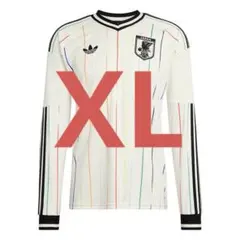 サッカー 日本代表 アウェイ レプリカ ユニフォーム　長袖 2026W杯 XLのサムネイル