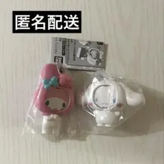 サンリオキャラクターズ　フォトフレームマスコット　マイメロディ　シナモロール
