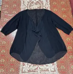 シースルー、カーディガン、表示が有りませんがMーL