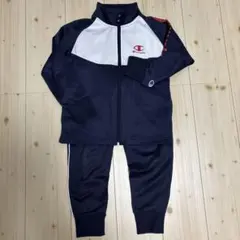 Champion ジャージセット ネイビー/ホワイト　130