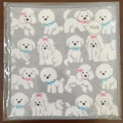 ラブラリーバイフェイラー　モフモフワンチャン　ハンカチ