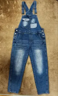 【OLIVE de OLIVE】M デニムサロペット オーバーオール