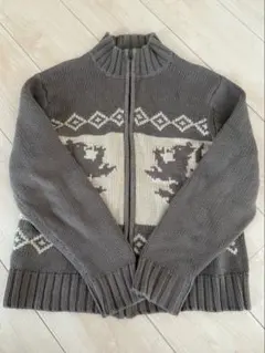 【12/27まで】GAP KIDS 150cm ニットセーター ブラウン