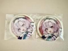 壱百満天原サロメ にじさんじ 缶バッジビスケット 2枚セット - メルカリ