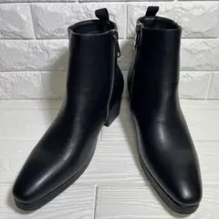 【極美品】Love Hunter 厚底ショートブーツ 26.5 サイドジップ　黒