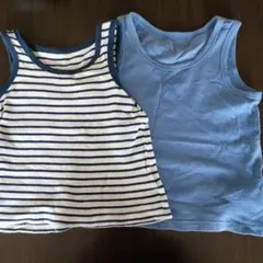男の子向けタンクトップ2枚セット