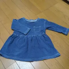 デニムワンピース80センチ