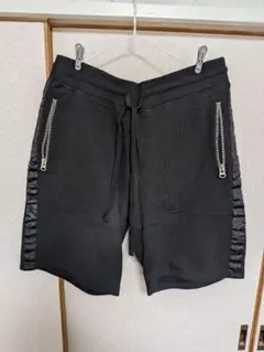 FOREVER21 スウェットハーフパンツ　黒　L