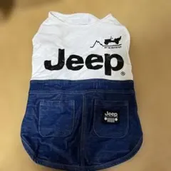 Jeep 犬服 サイズ5 ホワイト/デニムのサムネイル
