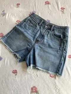 GU デニム　ショートパンツ　レディース　◾️0034