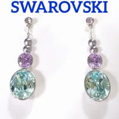 SWAROVSKI リバーシブル Orbita スタッドピアス - メルカリ