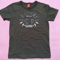 未使用　ヘビードール　Tシャツ　 140cm 　カーキ　茶系 　記名無しのサムネイル