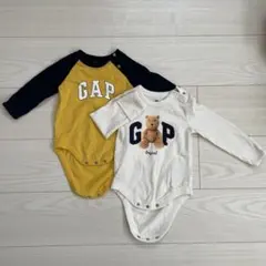 GAP ボディースーツ 3~6m 2点セット