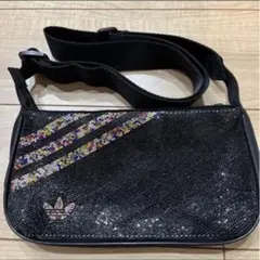【値下げ】adidas ラインストーン ショルダーバッグのサムネイル