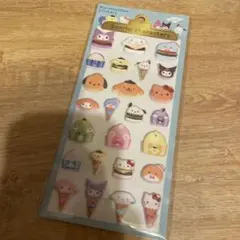 【新品未使用】 サンリオ マシュマロステッカーズ フード シール アイスクリーム