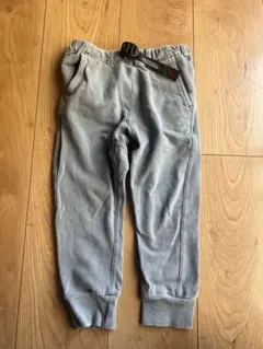 GRAMICCI グレー スウェットパンツ 1110cm