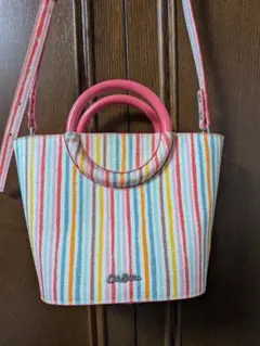 Kitson⭐️ストライプ ミニトートバッグ⭐️可愛い⭐️のサムネイル
