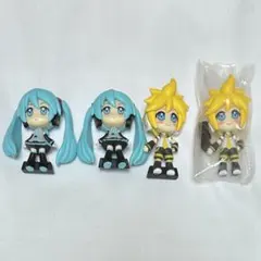 初音ミク 鏡音レン フィギュア でふぉめ ガチャガチャ ボーカロイド