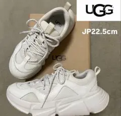 UGG ホワイト 厚底スニーカー JP22.5cm