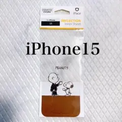 新品未使用⚫︎iPhone15 ⚫︎インナーシート⚫︎スヌーピー⚫︎i Face⚫︎ハミィのサムネイル