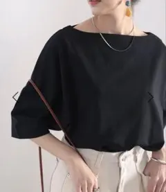 クラシカルエルフClassical Elf シルケットルーズプルオーバー Ｌ