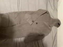 RH フード付きグレー ニット