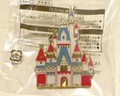 新品 ディズニー　ピンバッジ　シンデレラ城　ジャングルカーニバル クリスマス限定