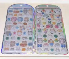 【正規品】コットンパフィー シール シマエナガ ねこ