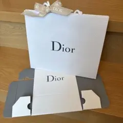 Dior ショッパー 箱付き リボン付き