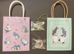 mofusand ミニギフト手提げ&ストラップ２種