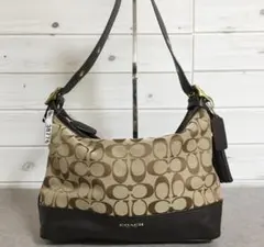 ★No38776 -G コーチ F54339 シグネチャー ショルダー バッグ