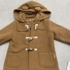 mikihouse ダッフルコート ブラウン 80