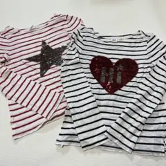 GAP KIDS 薄手長袖カットソー 2枚セット