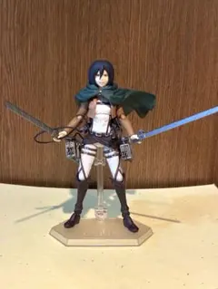figma　進撃の巨人フィギュア　ミカサ