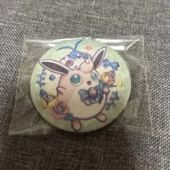 プクリン　刺繍入りくるみバッジ　ポケモン
