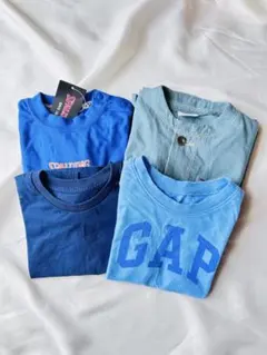 【4点まとめ売り】90〜95 男の子 GAP ユニクロ 長袖 半袖 春夏セット